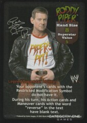 Rowdy Roddy Piper Superstar Card