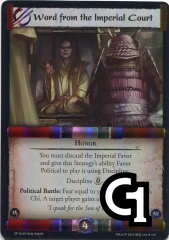 Word from the Imperial Court FOIL