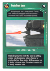 Probe Droid Laser [White Border]