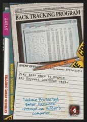 Back Tracking Program