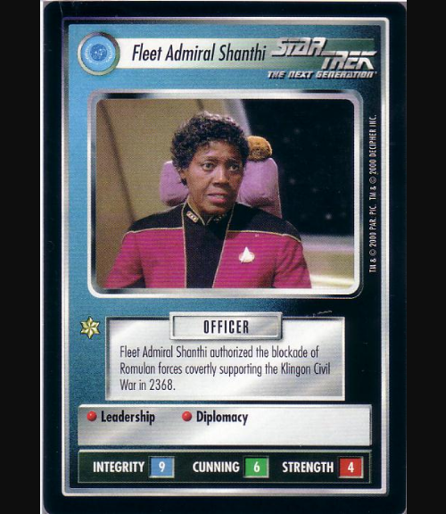 Fleet Admiral Shanthi (2000)