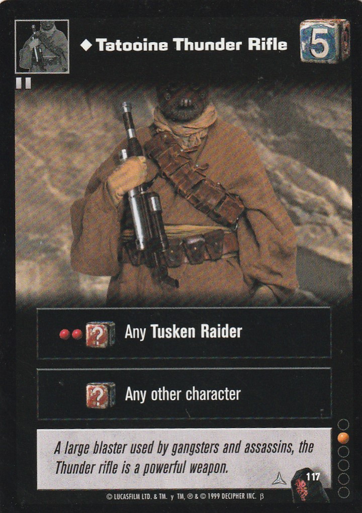 Tatooine Thunder Rifle [Beta]