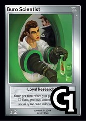 Buro Scientist, Loyal Researcher