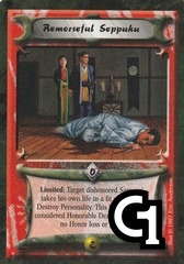 Remorseful Seppuku