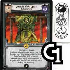 Mantle of the Jade Champion Experienced