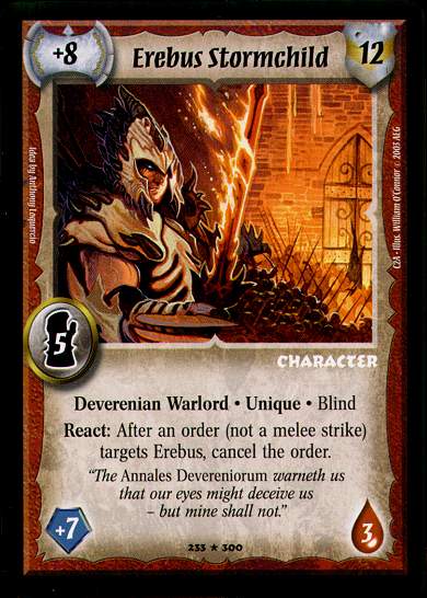 Erebus Stormchild - Foil
