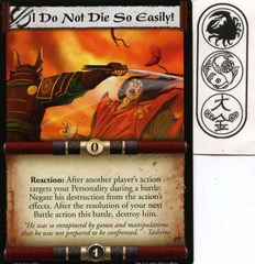 I Do Not Die So Easily!
