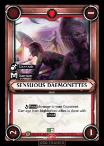 Sensuous Daemonettes - Foil