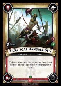 Fanatical Handmaiden - Foil