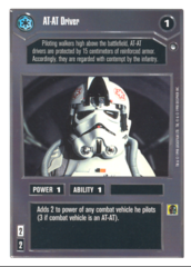 AT-AT Driver [White Border]