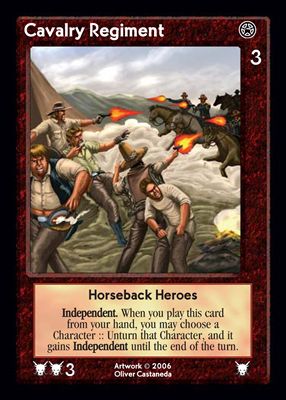 Cavalry Regiment, Horseback Heroes