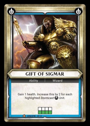 Gift of Sigmar