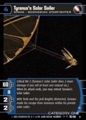 Tyranus's Solar Sailer (A) - Foil