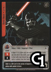 Darth Vader - Sith Warrior (L) - Silver Stamped