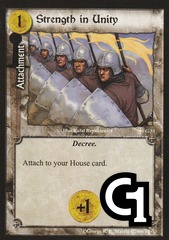 Strength in Unity