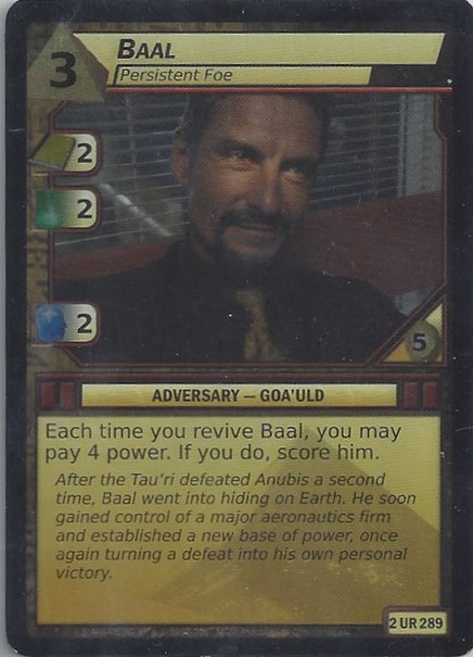 Baal, Persistent Foe - Foil