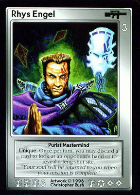 Rhys Engel, Purist Mastermind