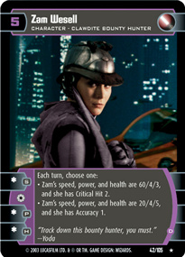Zam Wesell (D) - Foil