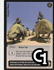 Dewback Patrol (L) - Silver Stamped