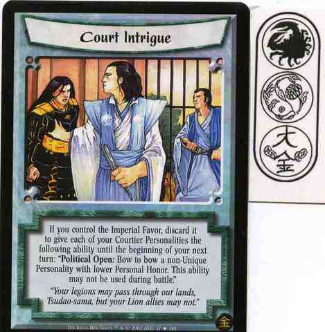 Court Intrigue
