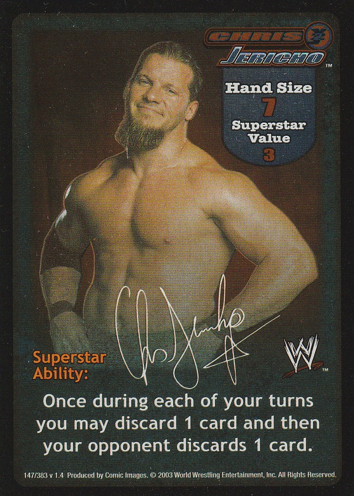 Chris Jericho Superstar Card (SS2)