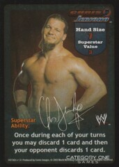 Chris Jericho Superstar Card (SS2)