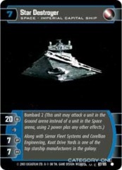 Star Destroyer - Foil