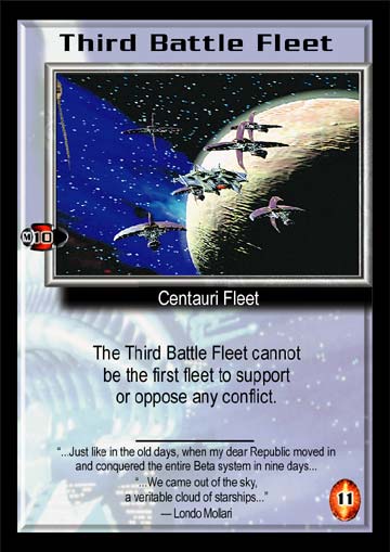 Third Battle Fleet (Centauri)