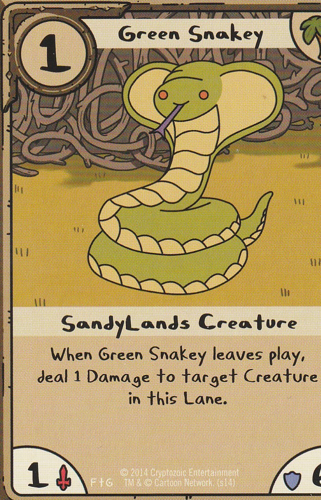 Green Snakey