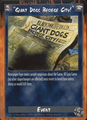 Giant Dogs Besiege City!