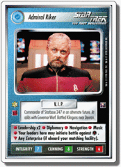 Admiral Riker [White Border]