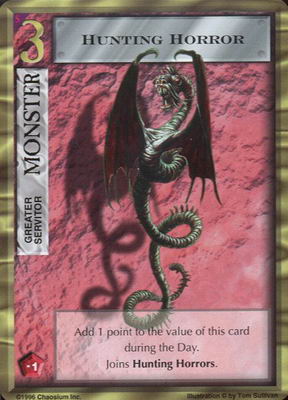 Hunting Horror (Pink Background)