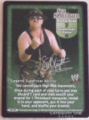 Sgt. Slaughter Superstar Card (Promo)