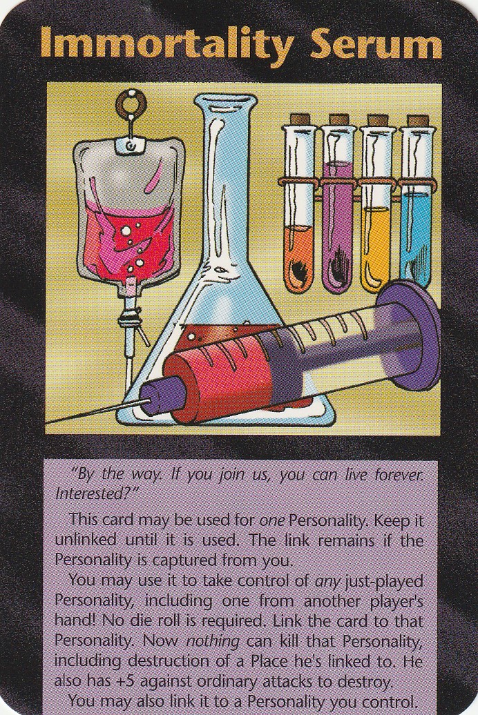 Immortality Serum