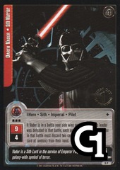 Darth Vader - Sith Warrior (L) [CardCon] - 1st Day Stamped