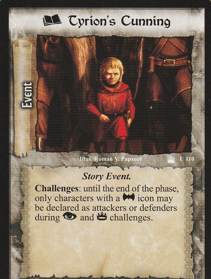 Tyrions Cunning