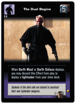 The Duel Begins