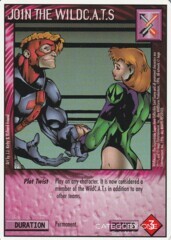 Join The WildC.A.T.s [White Border]