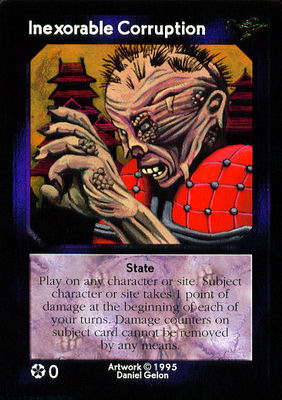 Inexorable Corruption