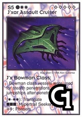 J'xar Assault Cruiser Bowman Class
