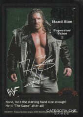 Triple H Superstar Card (SS1)