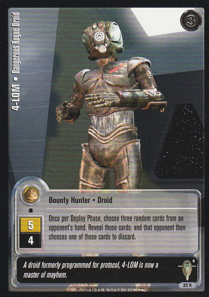 4-LOM - Dangerous Rogue Droid (R)