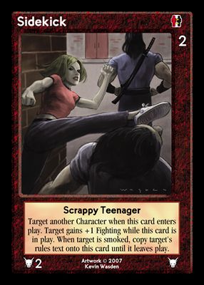 Sidekick, Scrappy Teenager