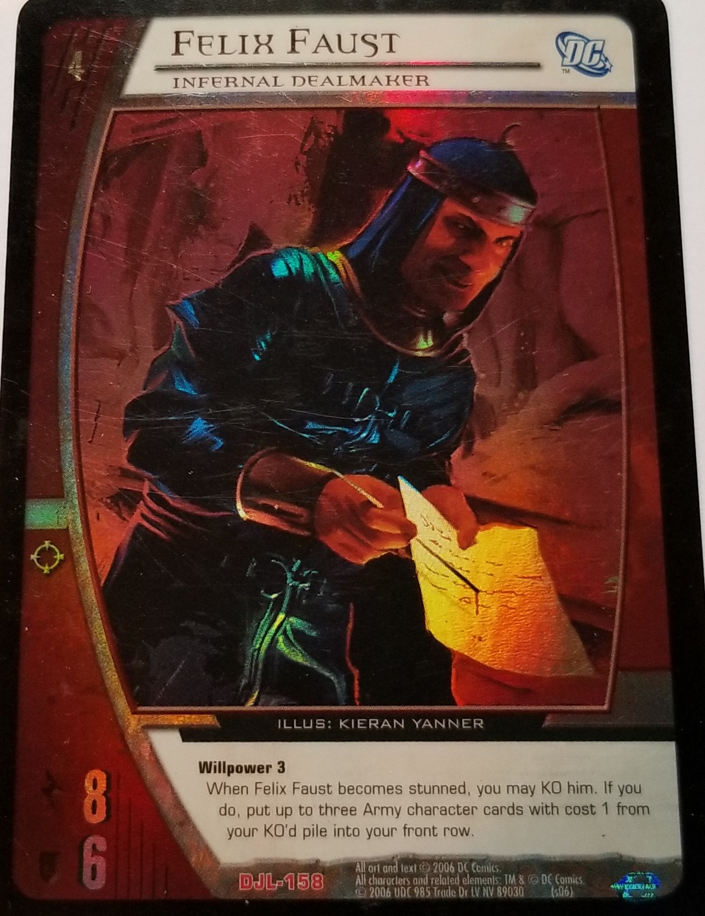 Felix Faust, Infernal Dealmaker (EA)