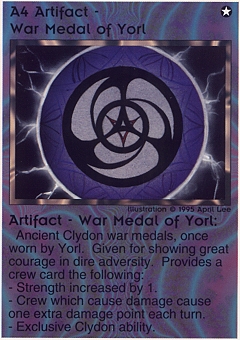 Artifact - War Medal of Yorl