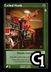 Exiled Monk, Shaolin Outcast