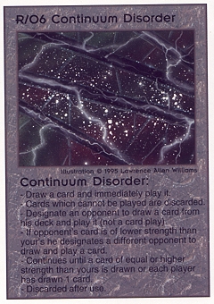 Continuum Disorder