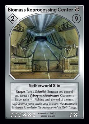 Biomass Reprocessing Center, Netherworld Site