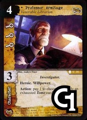 Professor Armitage, Venerable Librarian