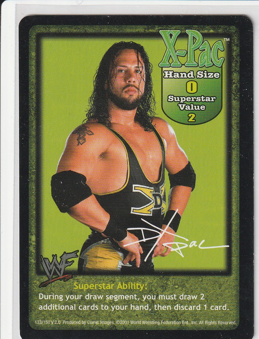 X-Pac Superstar Card